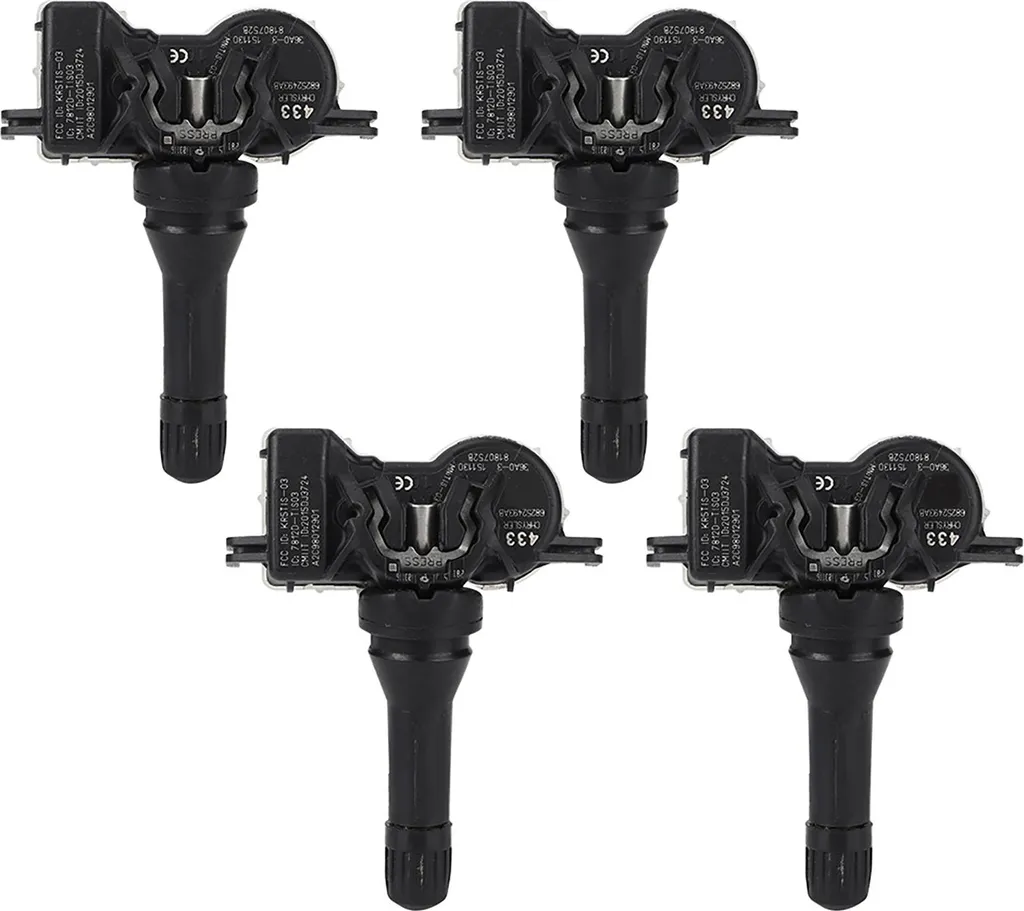 Supprimer Voyant Pression Pneus : 4 Capteurs TPMS 68252493AB Jeep Renegade