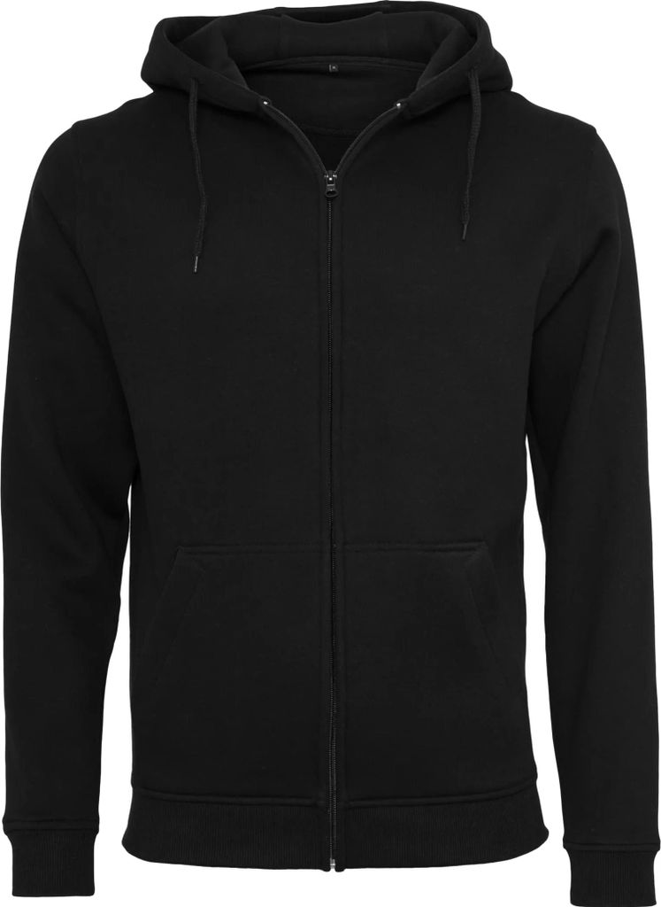 Build Your Brand Herren-Kapuzenpullover mit Kapuze Dliwook schwarz L