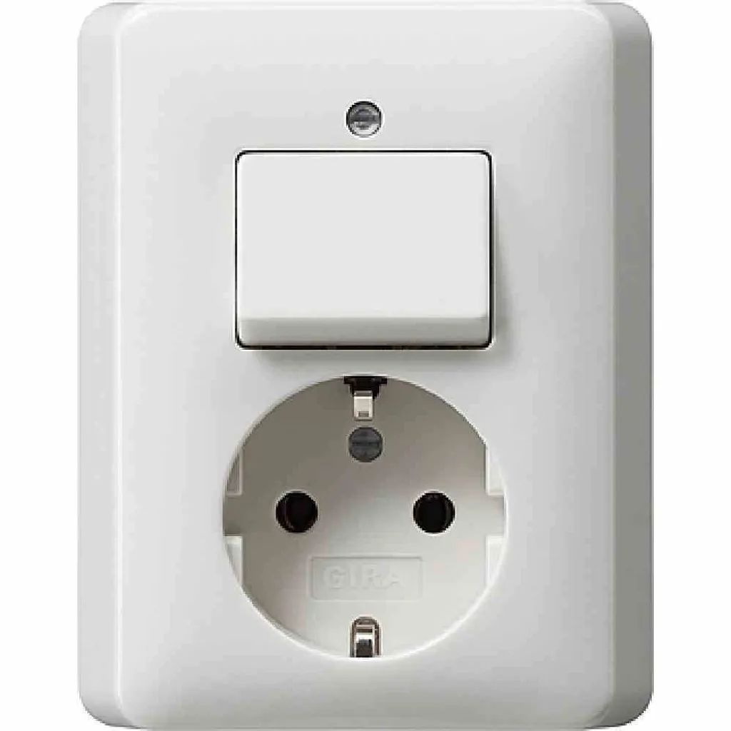 Prise de Courant Gira 017603 pour Rénovation Électrique Maison et Bureau
