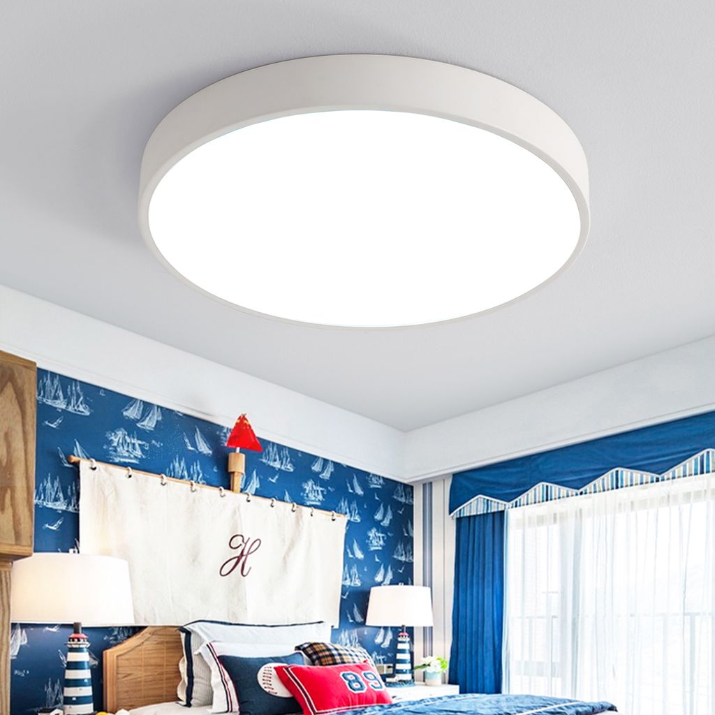 24W/36W Kaltweiß LED Deckenlampe Ultraslim Deckenleuchte Schlafzimmer Wohnzimmer 