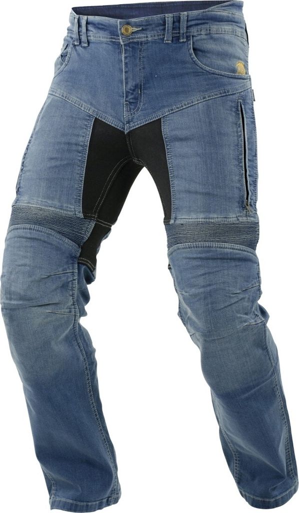 Trilobite Parado Doublelayer Slim Motorrad Jeans, blau, 32/32