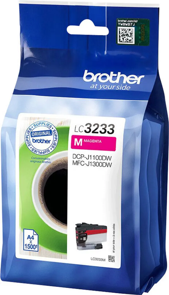 Inchiostro Originale Brother LC-3233M Magenta | 1500 Pagine ISO