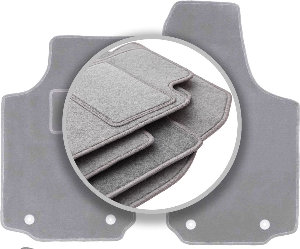 Fußmatten aschgrau für: Opel Tigra B TwinTop, Cabrio (2003-2008)