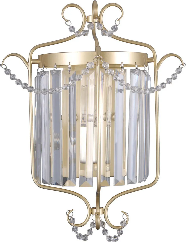 Lampada LED Italux Rinaldo Cristalli Oro Champagne WL-33057-1-CH.G