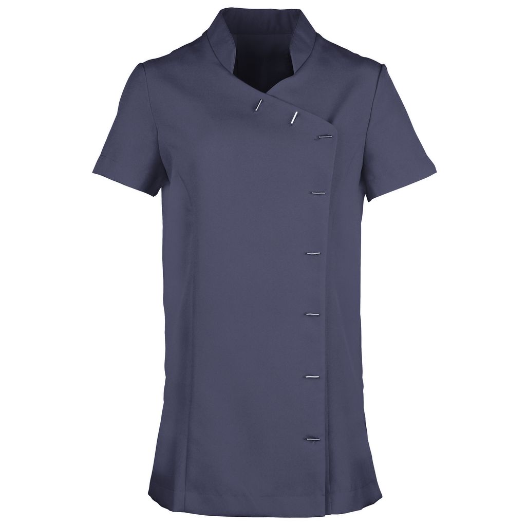 Premier Orchid Damen Arbeitstunika / Arbeitskittel (2 Stück/Packung) RW7006 (EU 46) (Marineblau)