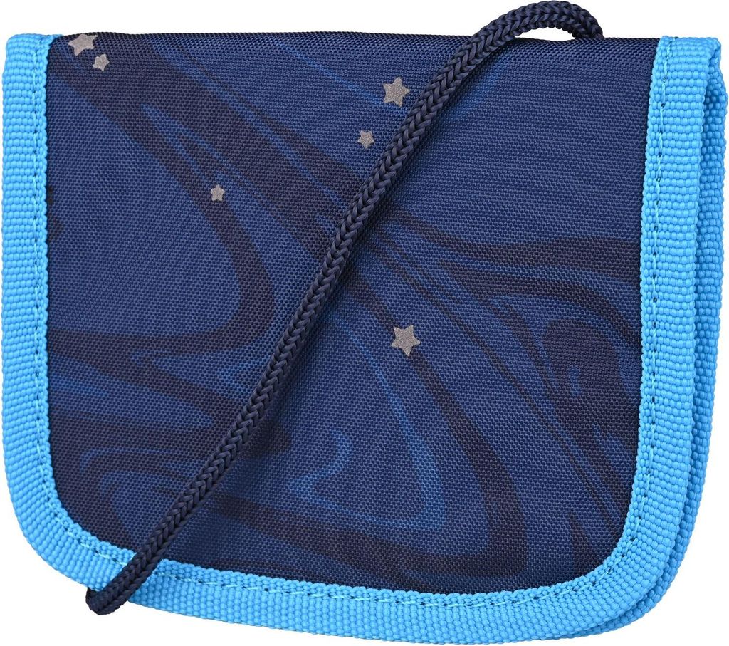McNeill Brustbeutel Geldbörse Neck Pouch Space blau