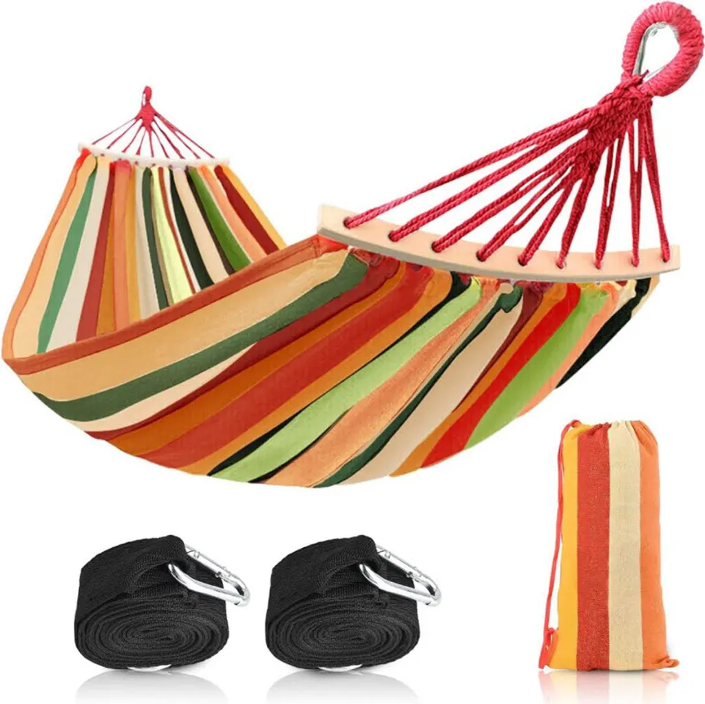 Amaca Matrimoniale Colorata 200x150cm - Perfetta per Bambini e Relax