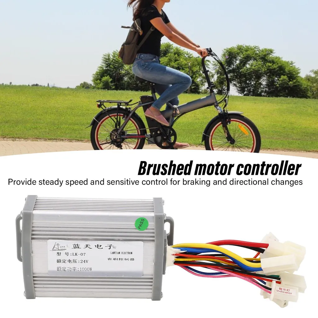 Kit de conversion vélo électrique 3 roues 24V 1000W avec accélérateur - 4