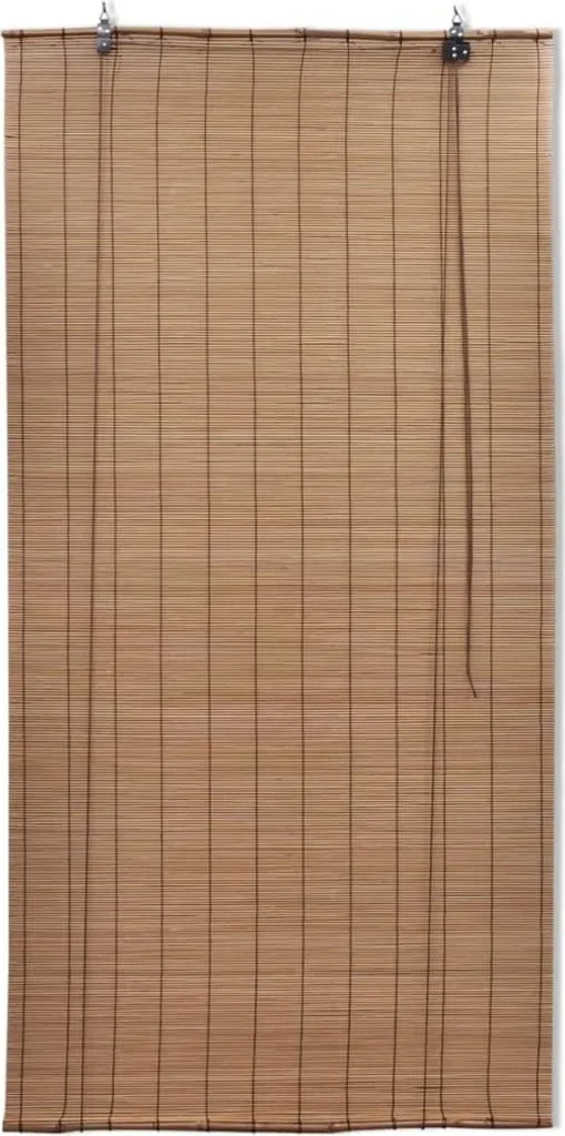 vidaXL Store en bambou brun 120x220 cm - Rideau occultant naturel
