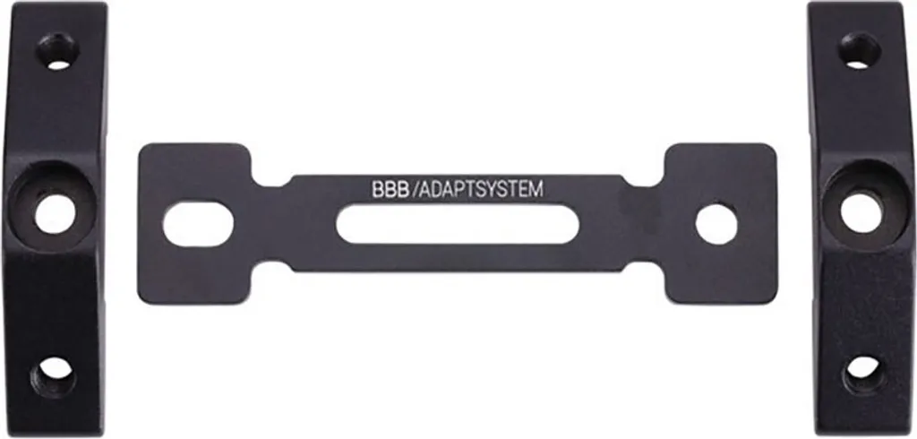 Bbb Dualmount noir Support de bidon ajustable fixation double robuste