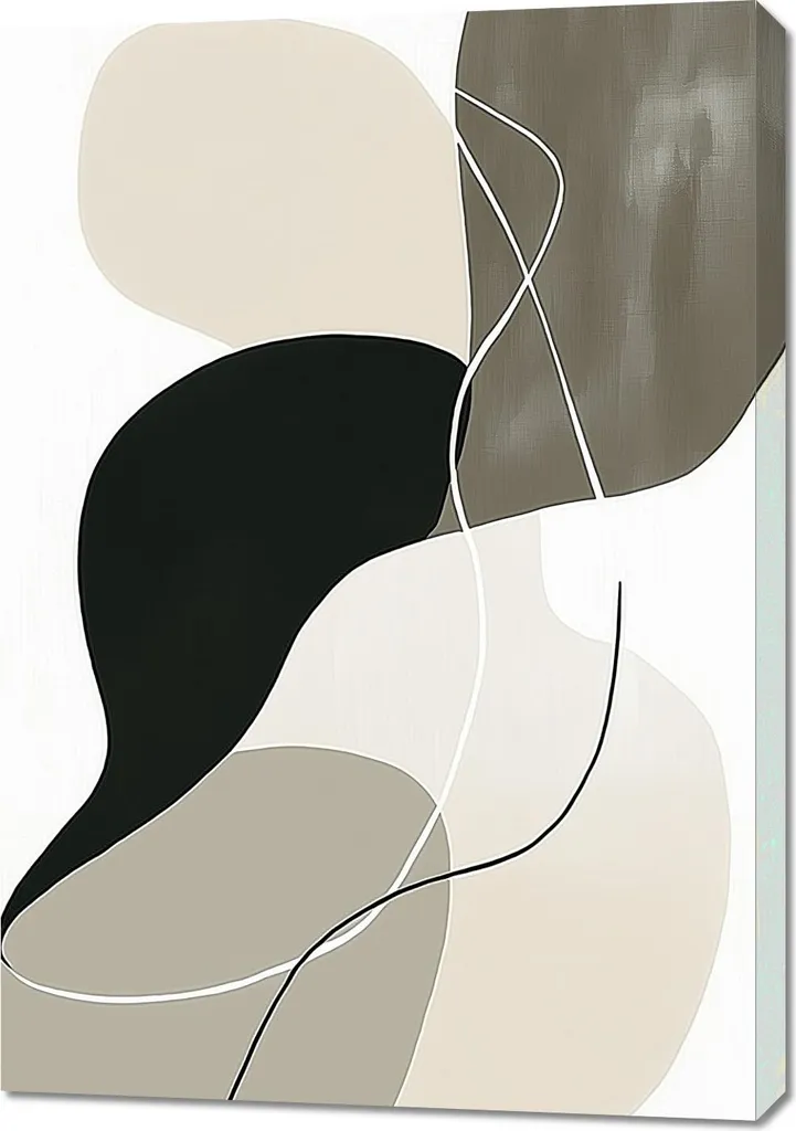 Quadro 70x100 cm Minimalista Scandinavo Boho: Arte per Interni Moderni