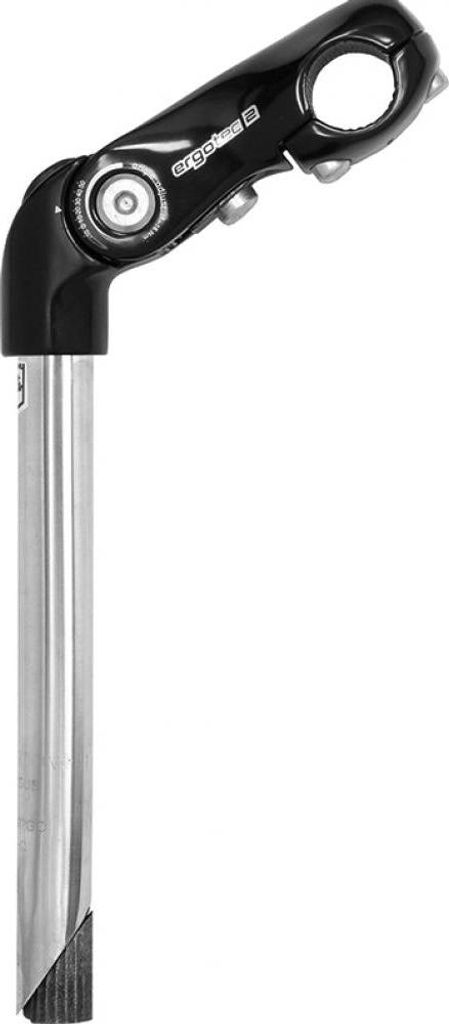 Ergotec Schaftvorbau KOBRA VARIO TUBE Ø=254/222mm Edelst./AL L=230/90mm -10/+50°