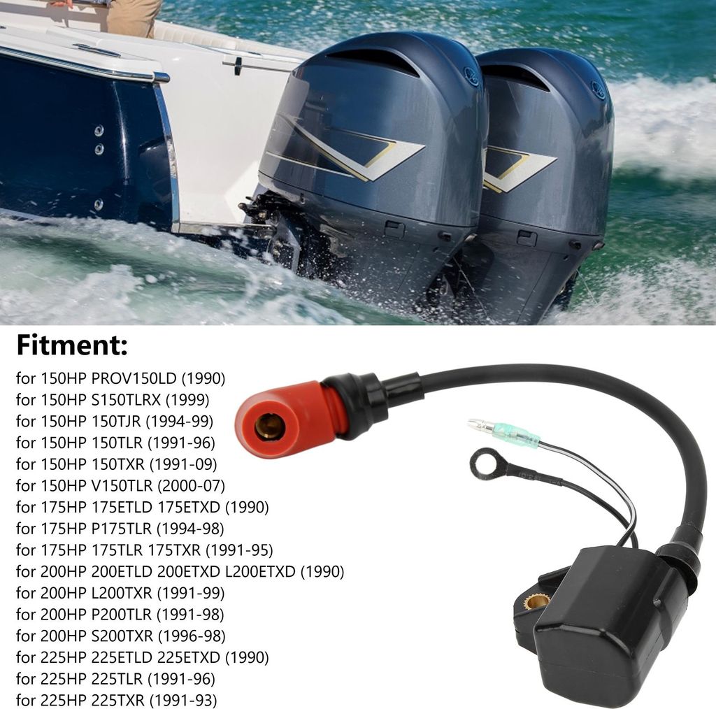 Marine-Zündspulenbaugruppe 6R3-85570-00-00 Ersatz für Außenbordmotor 115 PS, 130 PS, 150 PS, 175 PS, 200 PS, 225 PS