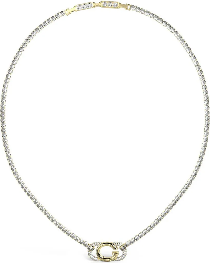 Collier GUESS Oh My G Doré Unisize - Bijou Logo Iconique pour Femme