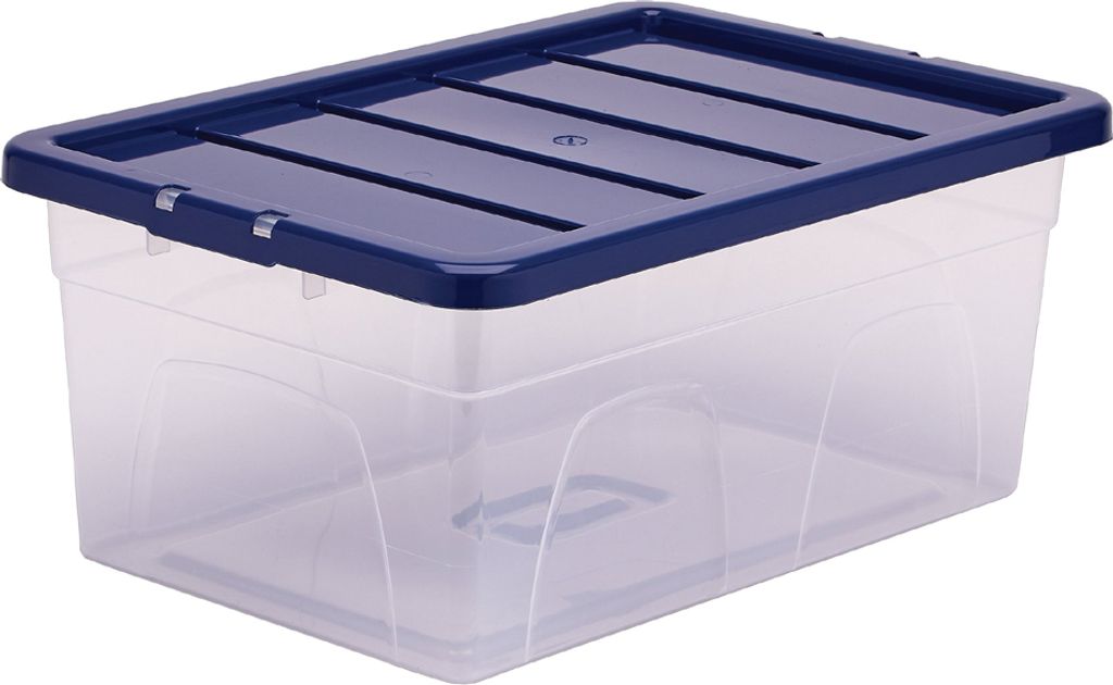 Fellowes Aufbewahrungsbox BANKERS BOX 38 Liter transparent
