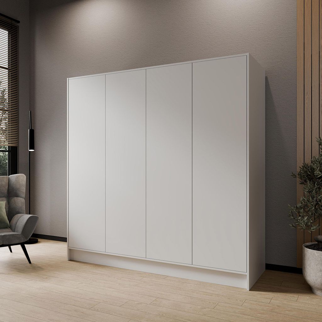 Drehtürenschrank GAVA 200 cm Moderner Kleiderschrank mit Produktbild 