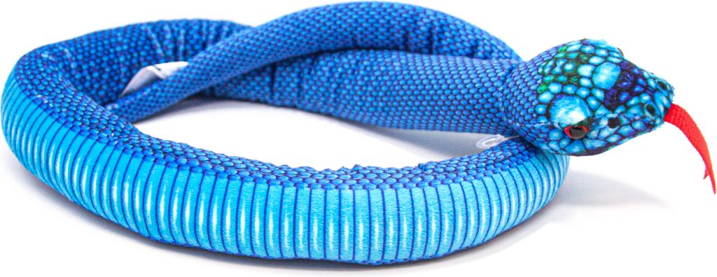 Cornelissen - Kuscheltier - Blaue Grubenotter - 100 cm Produktbild 