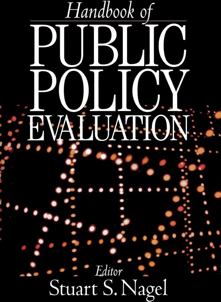 Handbook of Public Policy Evaluation
