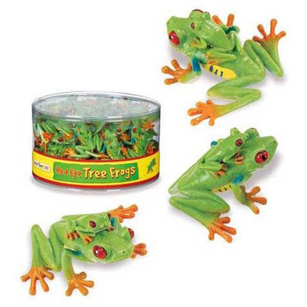 Safari Ltd Red Eyes Frogs Box Multicolor One Size