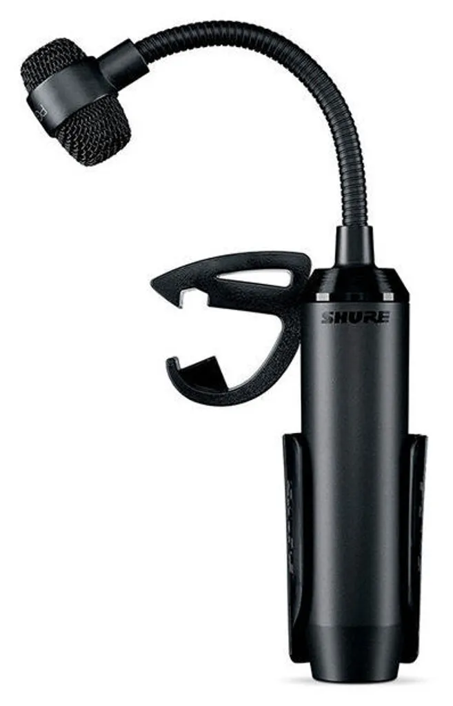 Shure PGA98D Micro Anti-Larsen pour Batterie avec Pince Fixe Anti-Choc