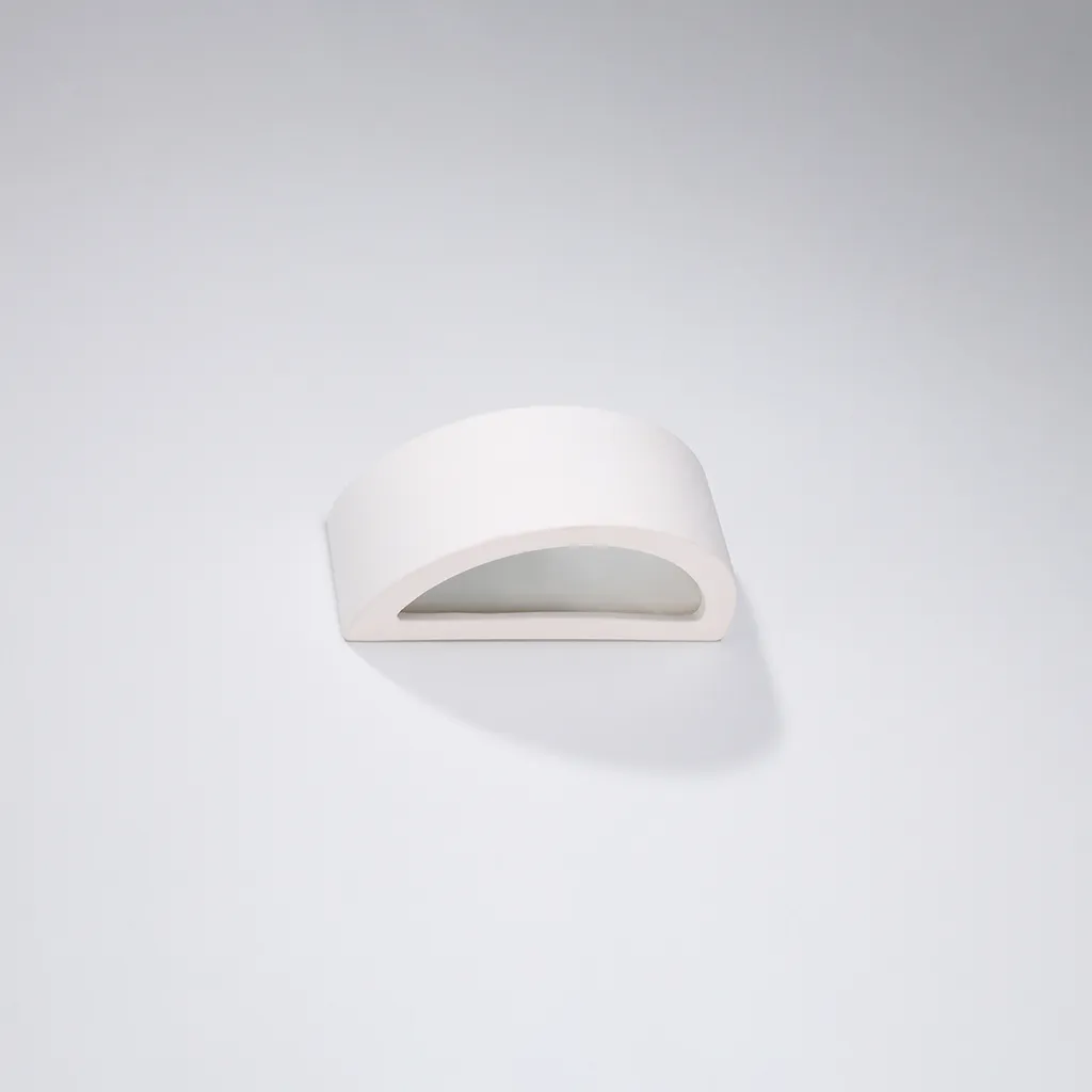 Lampada Parete Lumilo PRIMO Bianca E27 | Vetroceramica Resistente - 2