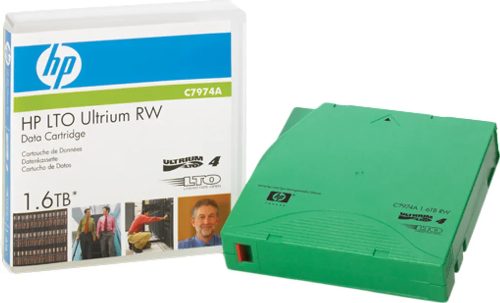 Cartouche LTO HP LTO4 1,6TB Ultrium RW pour Sauvegarde de Données