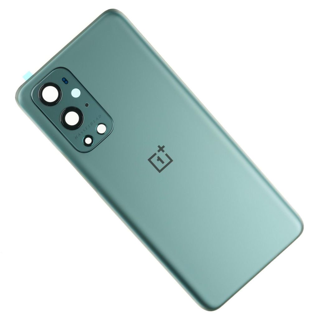 Oneplus 9 Pro Backcover + Kameraglas + Kleber, Grün Produktbild 