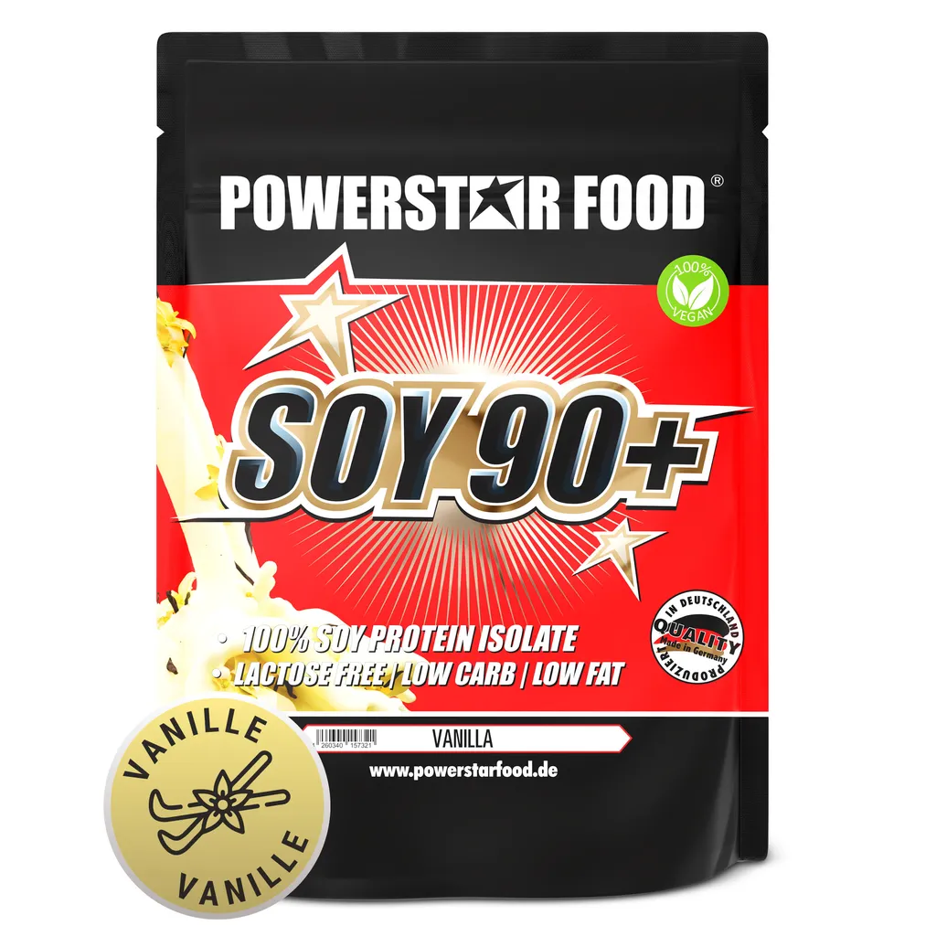 Protéine Végétale sans Ballonnements Isolat Soja SOY 90+ Vanille 1kg