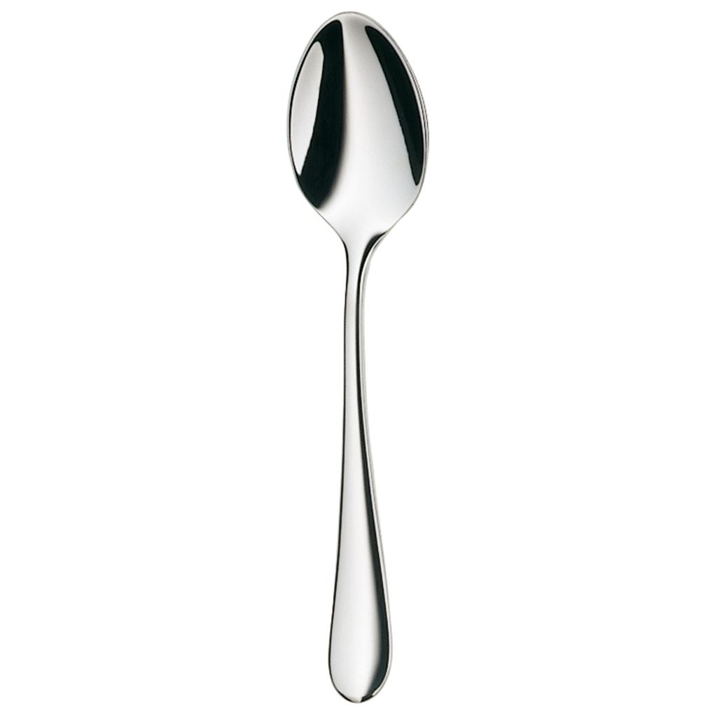 WMF Merit Espressolöffel 10,8 cm, Cromargan protect Edelstahl poliert, kratzbeständig, poliert,