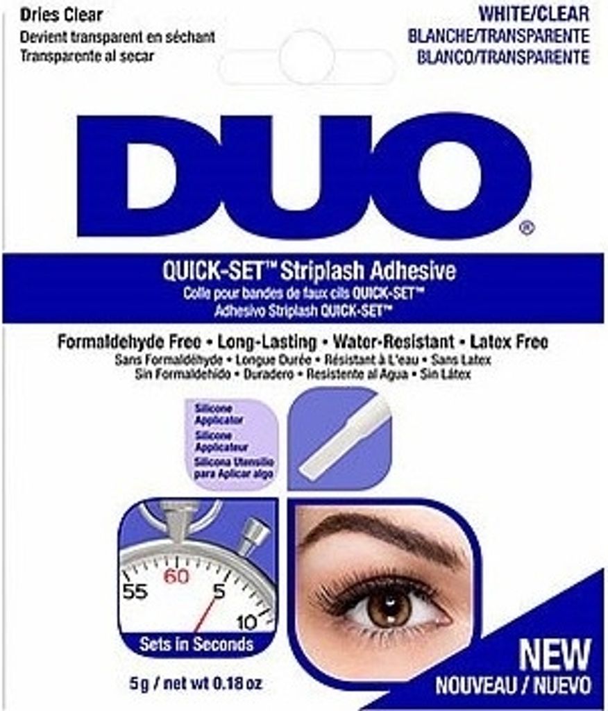 Ardell Duo Transparenter Wimpernkleber, 7g - Präziser Halt für Ihre Wimpern