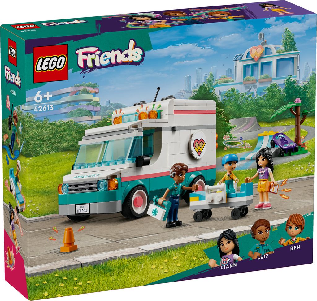 LEGO® Friends 42613 Heartlake City Rettungswagen, seltenes Produktbild 