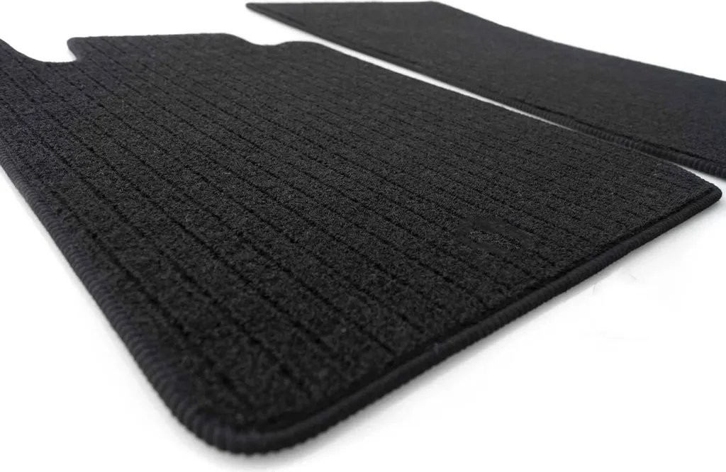 Tappetini Rips Mercedes SLK R170 1996-2000 Tappetini auto in qualità originale nero 2 pezzi anteriore