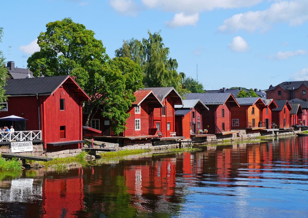 hansepuzzle 70207 - Häuser Puzzle, 260 Teile, Orte, 41,0 x 28,0cm mit hochwertiger Aufbewahrung, Kartonbox und wiederverschließbarem Beutel