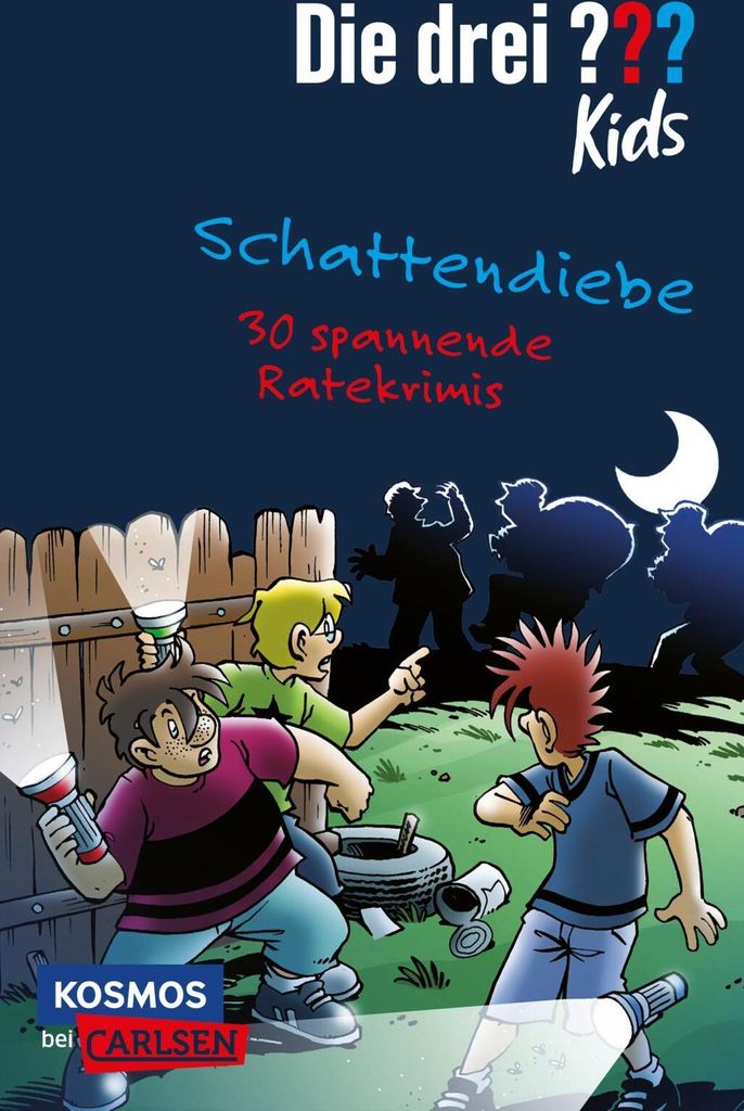 Die drei ??? Kids: Schattendiebe. 30 spannende Ratekrimis!