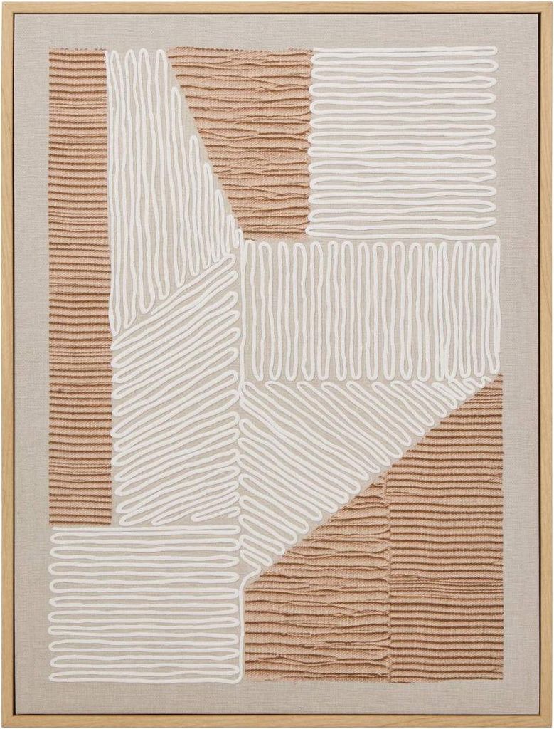 Bedruckte leinwand baka 30x40cm braun - Atmosphera créateur d'intérieur