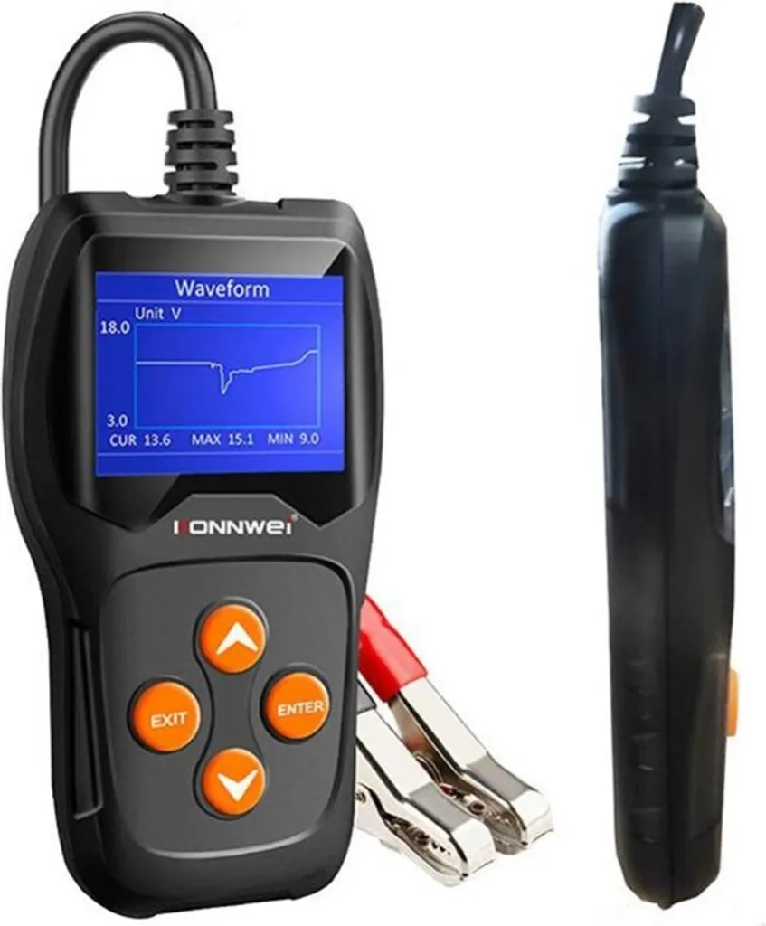 Konnwei KW600 Tester Batteria Auto 12V Professionale - Diagnostica Precisa