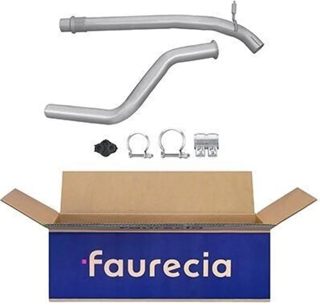 Tuyau d'échappement intermédiaire HELLA pour Citroën C4 et Peugeot 307 CC