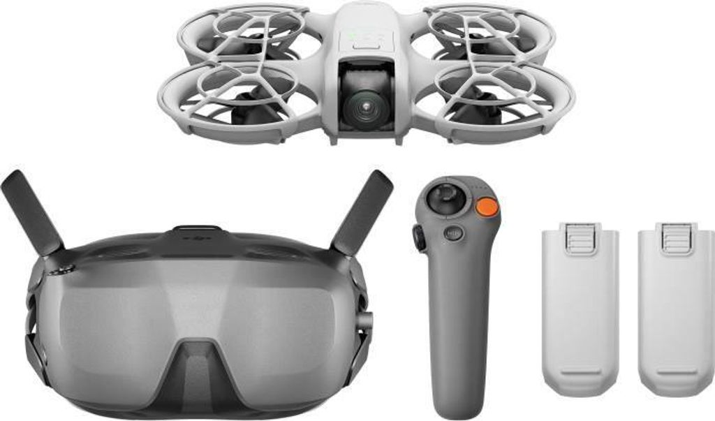 Drohne DJI Neo Motion Fly More Combo Immersiver FPV-Flug RC Motion 3 DJI Goggles N3 3 Akkus Ladestation