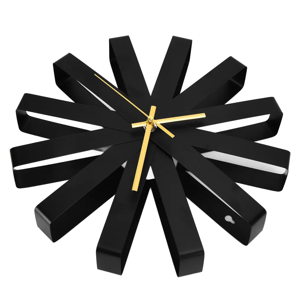Horloge murale silencieuse - Finissez-en avec le bruit avec cet Inox