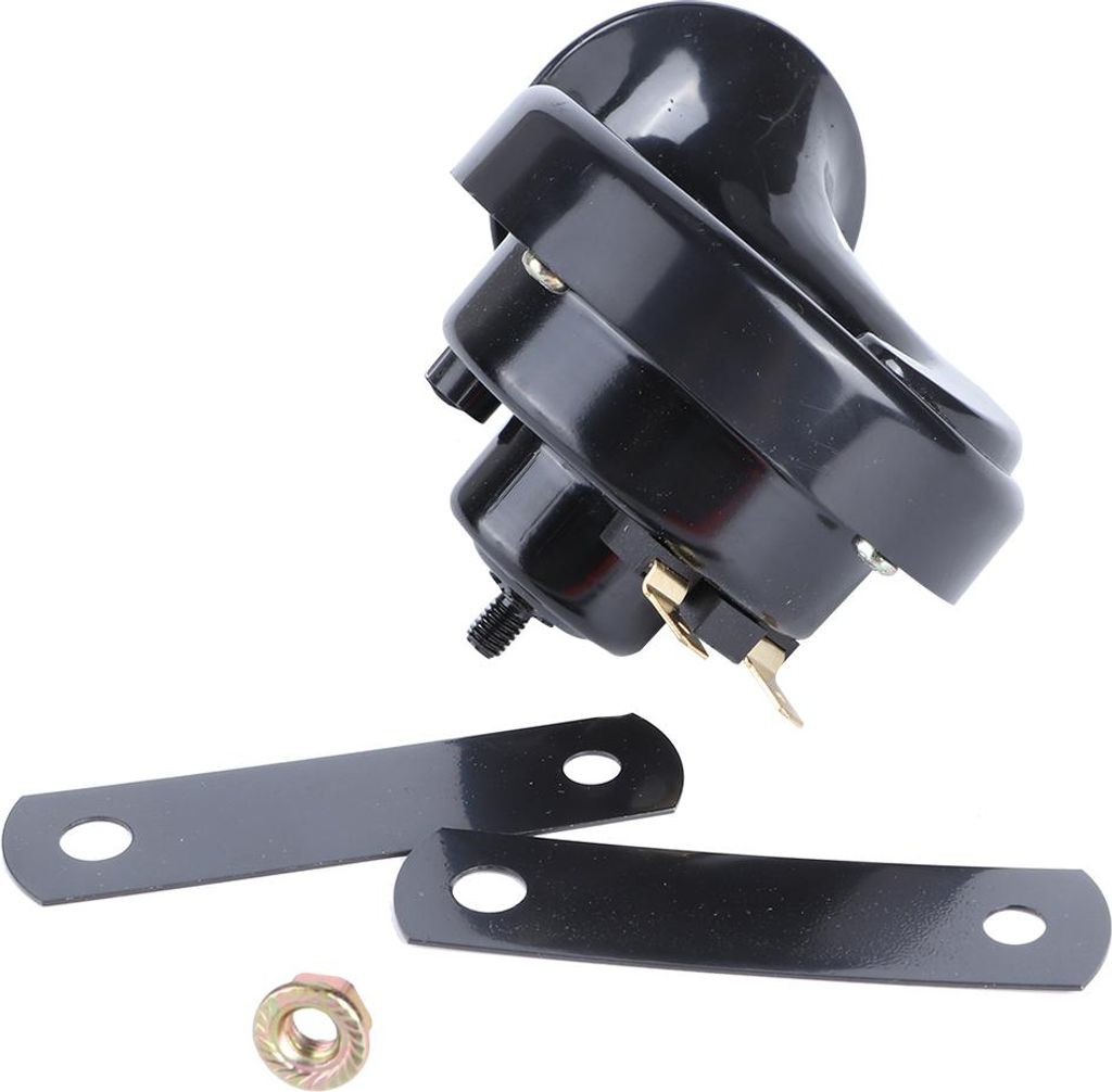 Universal Electric Snail Horn, Sprecher, laute Stimme 510 Hz 12 V für Motorradfahrzeuge