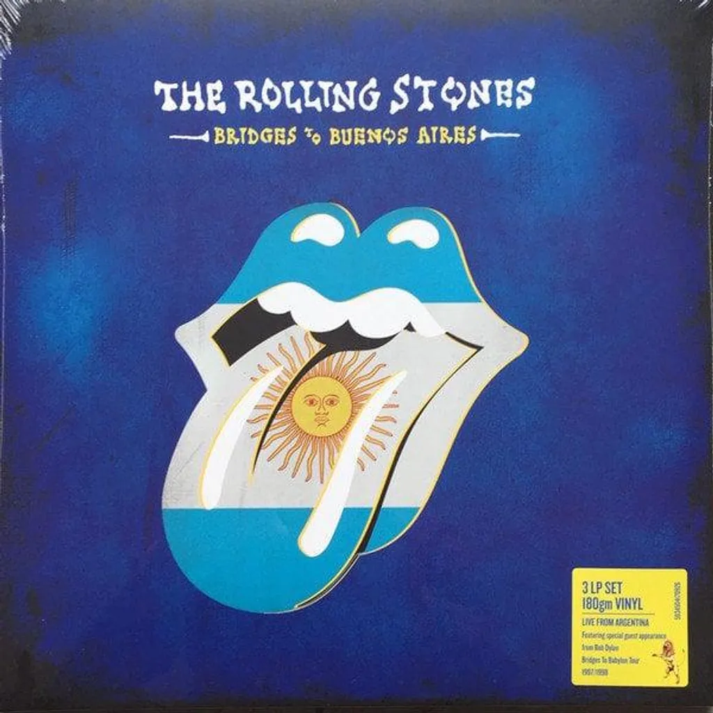 Triple Album Vinyle The Rolling Stones Bridges To Buenos Aires Live 3LP