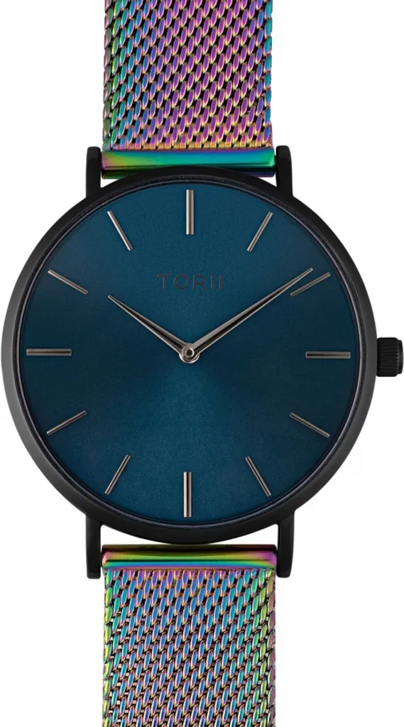Orologio Unisex TORII B38MM.NB Blu Navy - Design Giapponese Senza Tempo