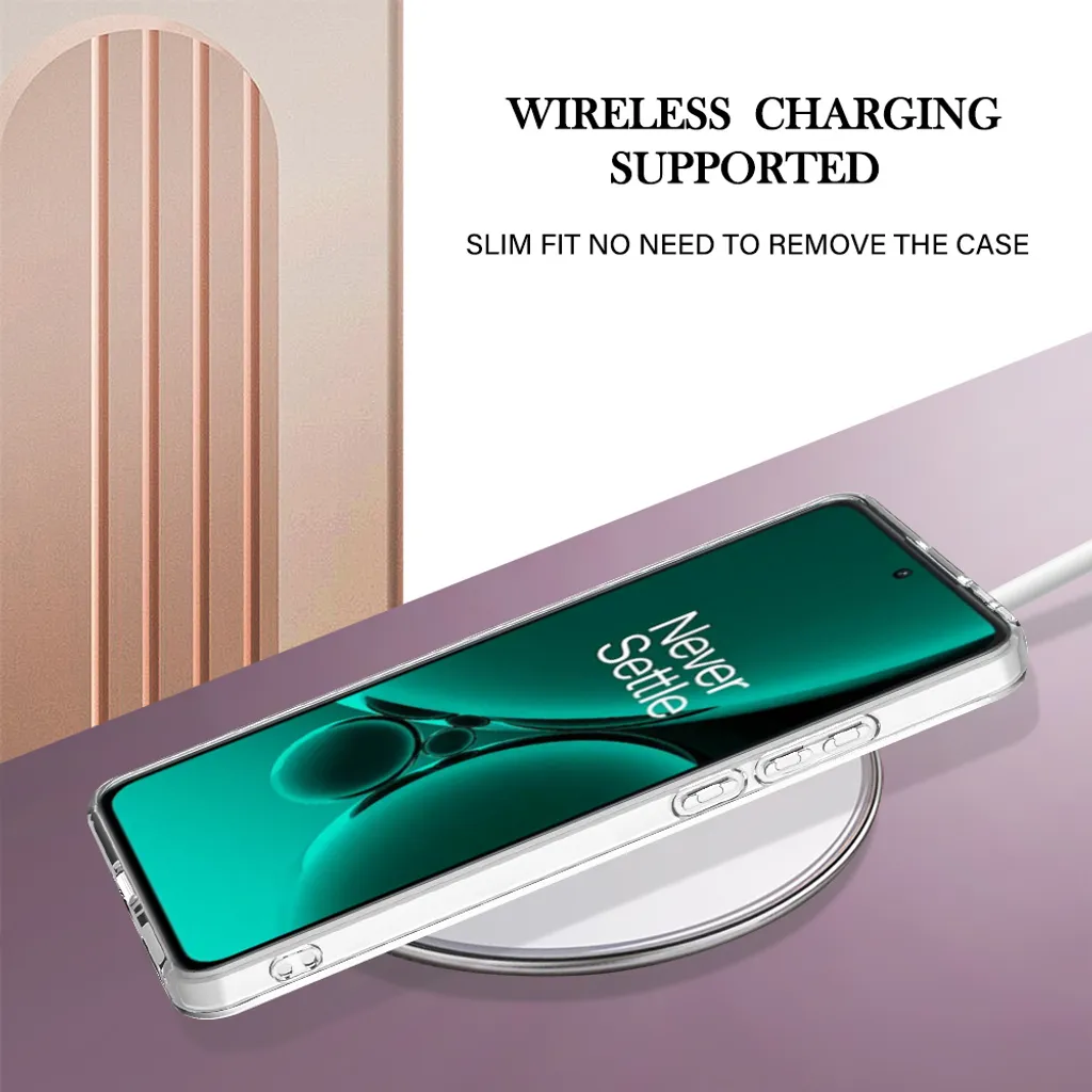 Custodia Glamour OnePlus Nord CE3 Viola - Silicone Morbido Antiurto - 4