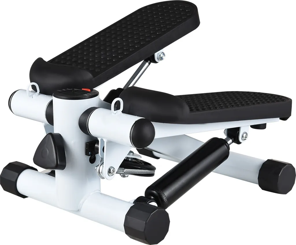 Stepper de Fitness LCD avec Extenseurs pour Entraînement Complet 100kg