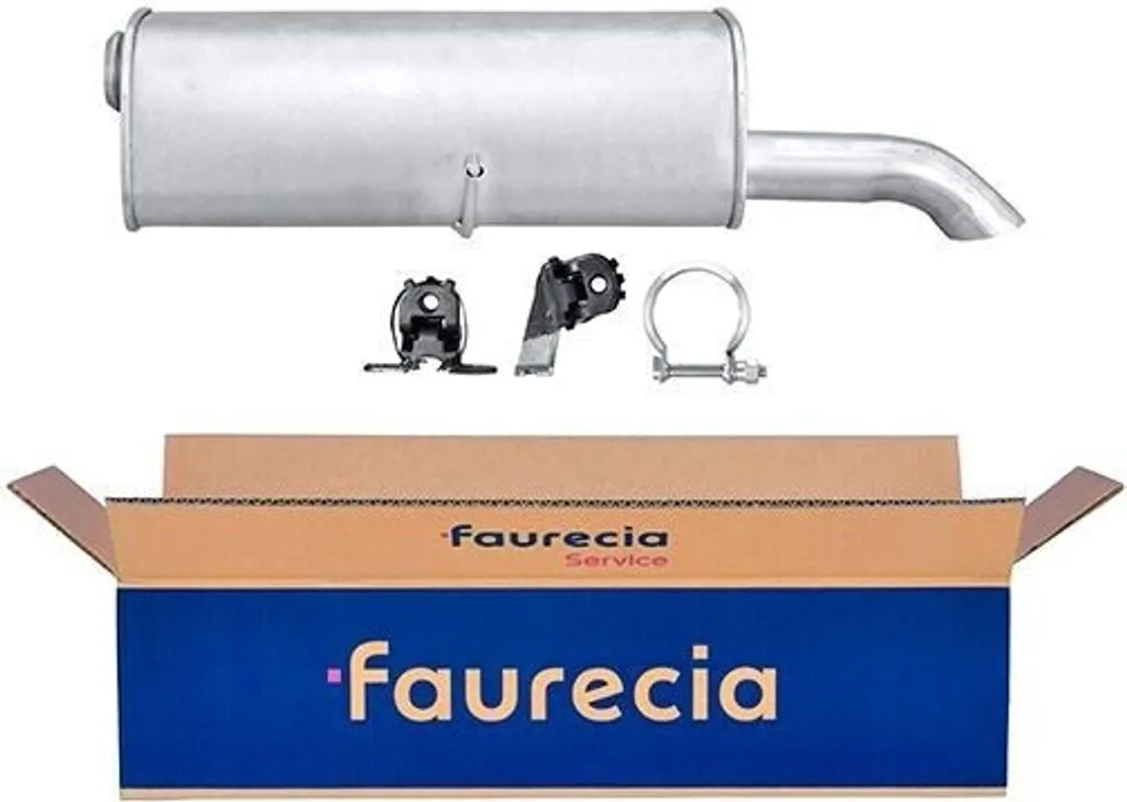 Silencieux d'échappement robuste HELLA 8LD 366 032-331 - Longue durée