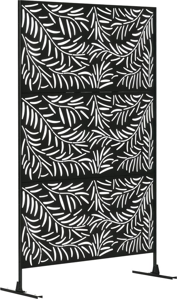 Outsunny Panneau décoratif extérieur 122 x 198 cm, paravent Image du produit 