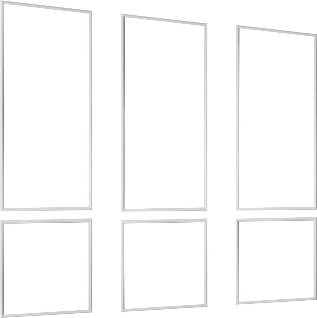 Zestaw listew ściennych SucceBuy, 3 elementy, 61 x 61 cm i Zdjęcie produktu 