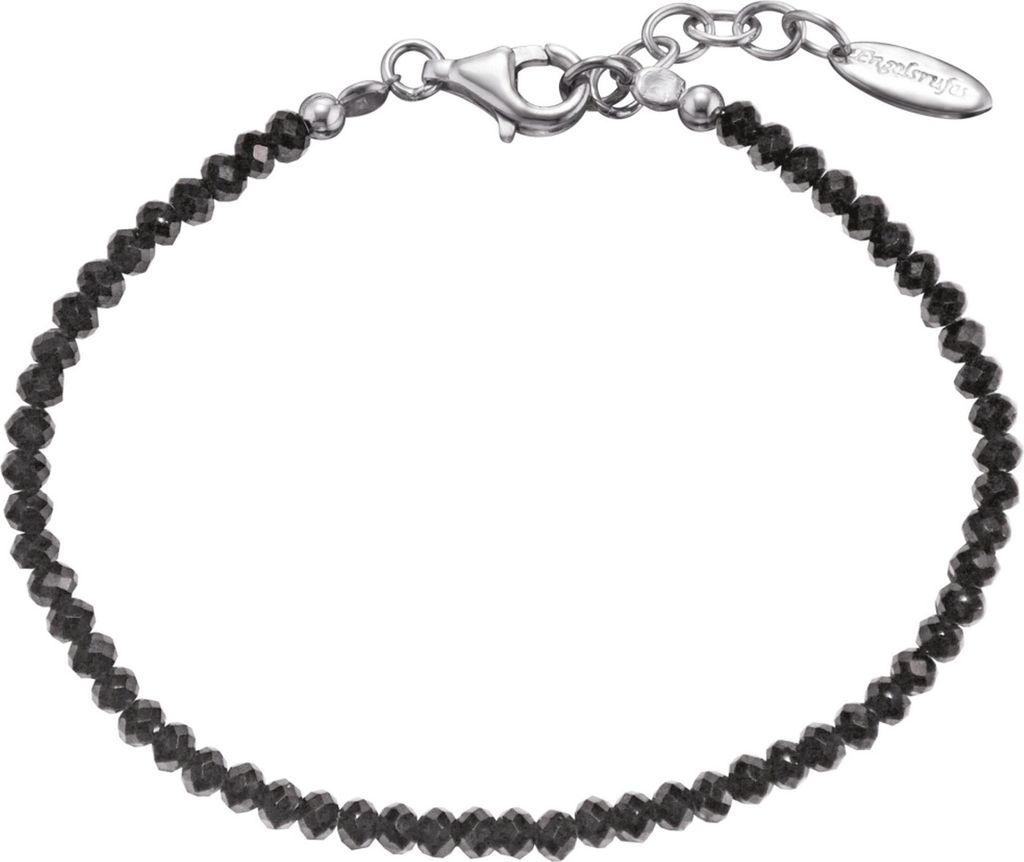 Engelsrufer ERB-20-1BS Damen Armband Silber Schwarz 20 cm Produktbild 