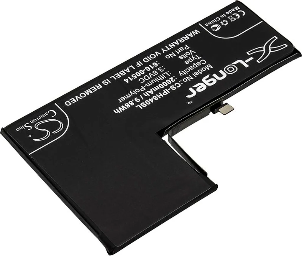 Batterie de remplacement pour iPhone Xs compatible avec Apple A2097
