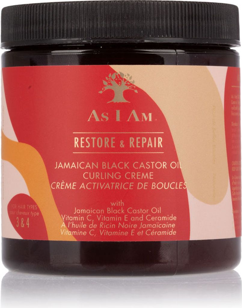 AS I AM Jamaican Black Castor Oil Curling Creme Produktbild 